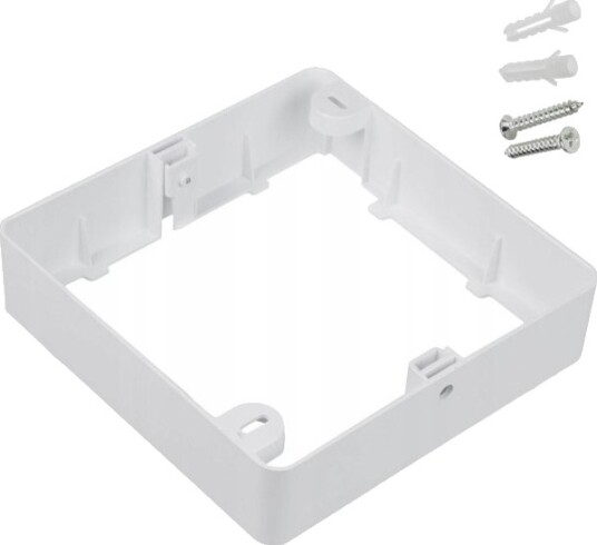 Maclean Maclean Overflatemontert Adapter For 18W Led Panel Firkantet 170*170*38Mm Mce379 S Maclean Maclean Overflatemontert Adapter For 18W Led Panel Firkantet 170*170*38Mm Mce379 S