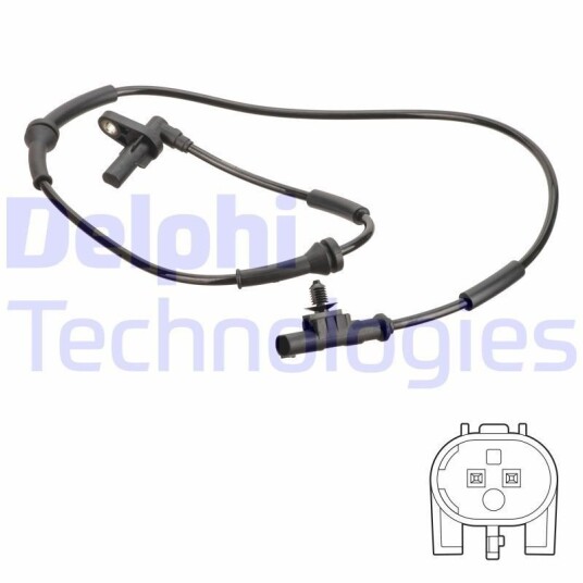 Sensor, ABS DELPHI SS20776