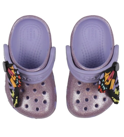 Crocs Classic Iam Butterfly Clog T - Purple - 19/20
