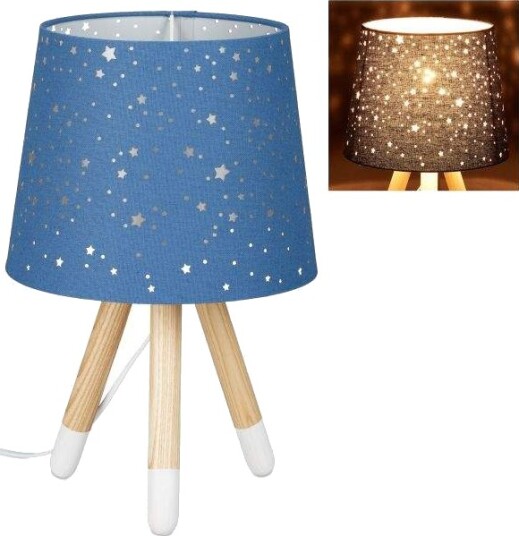 Bordlampe Barnerom Stjerner