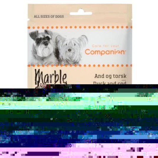 Marble Dice Cube Hundesnacks Med And Og Torsk