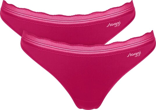 sloggi Sloggi Go Blush String 2P Pink XL sloggi Sloggi Go Blush String 2P Pink XL