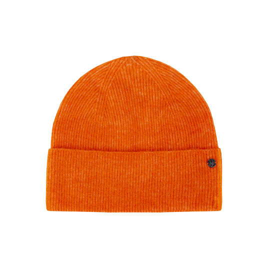 Glory Beanie Orange Flame One Size Basic mohair beanie