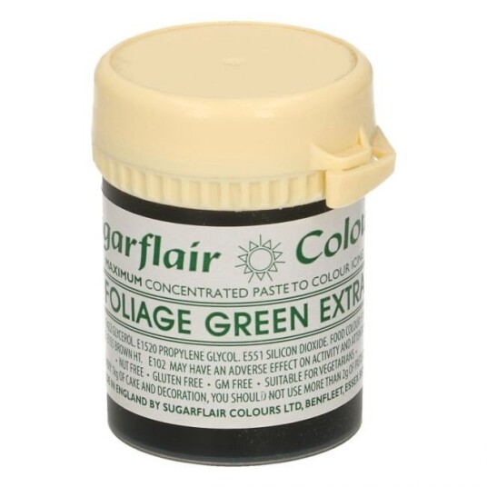 Sugarflair  Max Concentrate Pastafarge Foliage Green 42g 