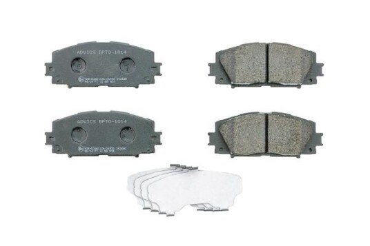 Bremseklosser AISIN BPTO-1014