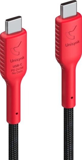 Unisynk USB-C Data Blocker-kabel 240 W 1 m