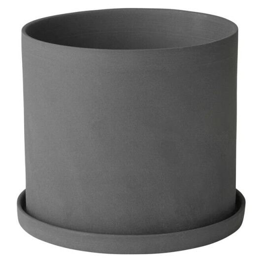 blomus Nona krukke Ø15 cm Pewter blomus Nona krukke Ø15 cm Pewter
