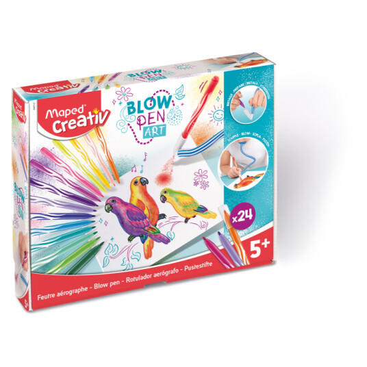 Maped Blow Pen Art Kit Maped Blow Pen Art Kit