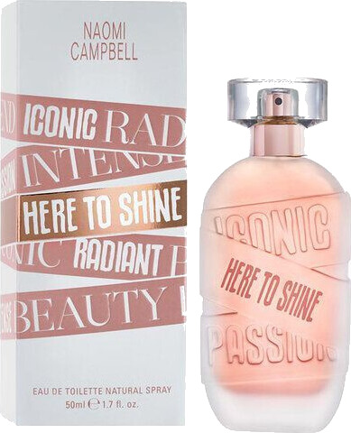 Naomi Campbell Here To Shine Eau de Toilette Blomsteraktig 30ml Spray Naomi Campbell Here To Shine Eau de Toilette Blomsteraktig 30ml Spray