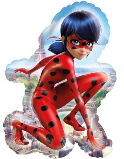 Miraculous Superhelt Figur Folieballong