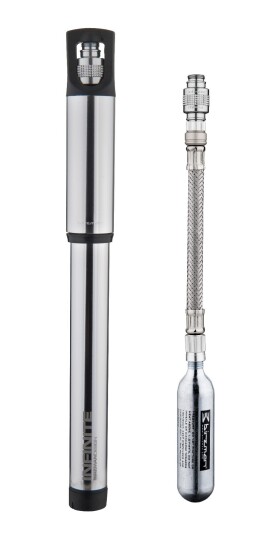 Birzman Infinite Road Hybridpumpe med 2 CO2 patroner