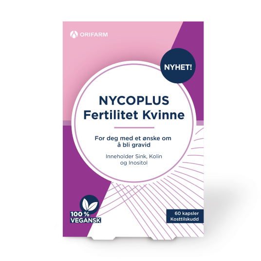 Nycoplus Fertilitet Kvinne 60 stk.