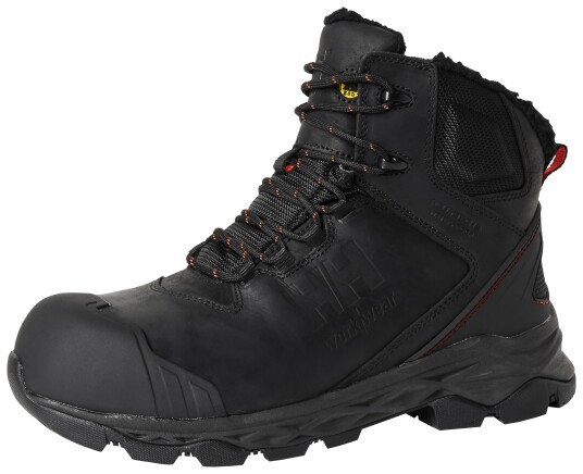 HH Workwear Workwear Helly Hansen Oxford Fôrete Vintervernestøvler Med Tåvernhette I Kompositt Svart 41