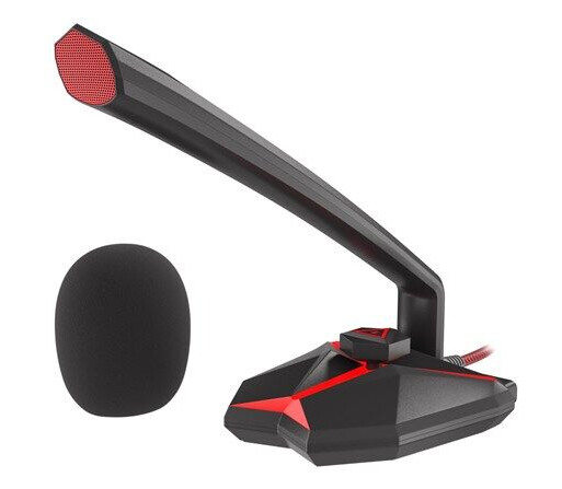 Genesis Radium 200 Bordmikrofon for Gaming - Kardiode - USB - Svart