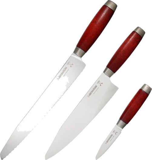 Morakniv Classic 1891 knivsett 3 stk essential rød bjørk Morakniv Classic 1891 knivsett 3 stk essential rød bjørk