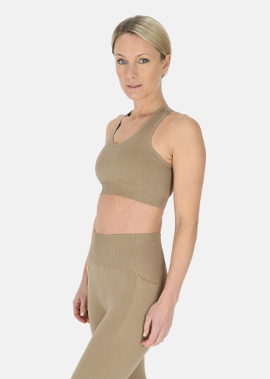 Swedemount Ribbed Seamless Bra W