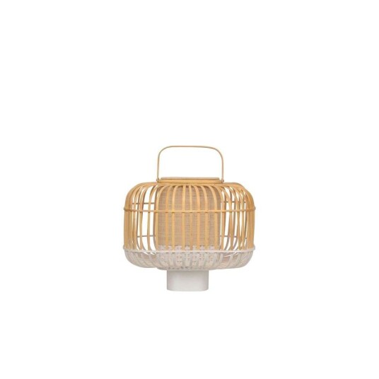 Forestier - Bamboo Square Bordlampe S White