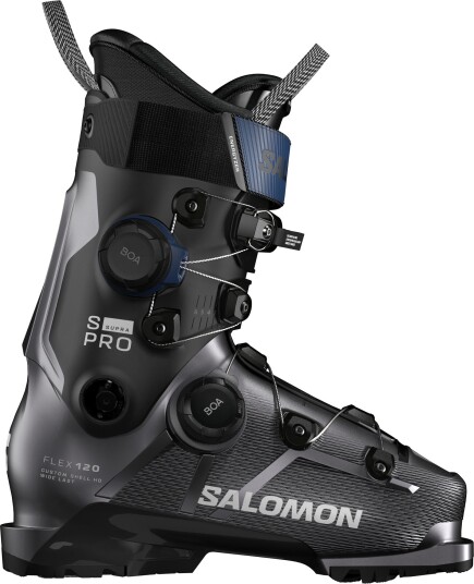 Salomon Skisko Herre S/Pro Supra Dual BOA 120 GripWalk Beluga Met./Black/Estate Blue Beluga Met./Black/Estate Blue 38-39