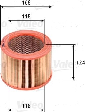 Luftfilter VALEO 585621