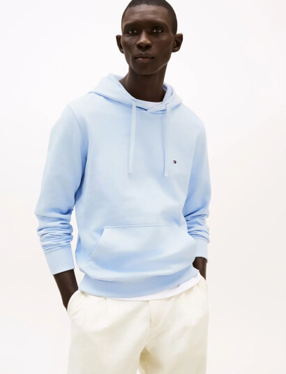 Tommy Hilfiger Essential Terry Hoody   Blue   XXL