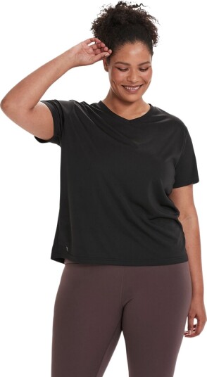 Q Sportswear Annabelle Trenings T skjorte Dame Svart 46 Q Sportswear Annabelle Trenings T skjorte Dame Svart 46