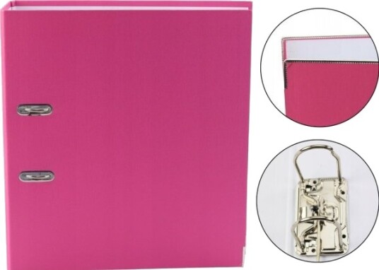 Leantoys Dokumentperm/Oversikt A4/75 Mm Rosa