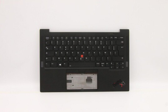 Chicony - Erstatningstastatur For Bærbar Pc - Med Trackpoint - Bakbelysning - Fransk - Med Toppdeksel - For Thinkpad X1 Carbon Gen 9 20Xw, 20Xx Chicony - Erstatningstastatur For Bærbar Pc - Med Trackpoint - Bakbelysning - Fransk - Med Toppdeksel - For Thinkpad X1 Carbon Gen 9 20Xw, 20Xx