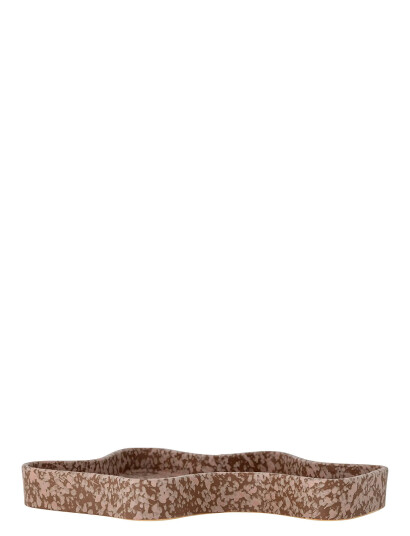 Bloomingville Lakey Tray   Brown   29X 22CM