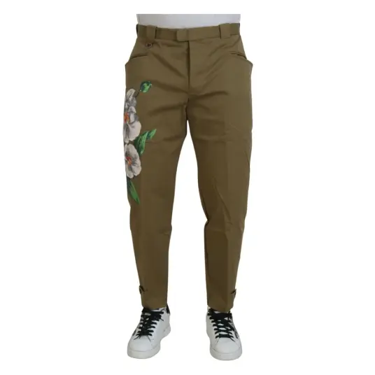 Dolce & Gabbana Herre Bukser Grønn S,