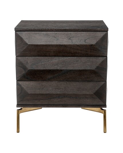 Denver nattbord mocha oak veneer Denver nattbord mocha oak veneer