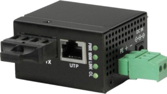 Roline Industrial Mini Converter, 10/100Tx - 100Fx (Sc) Roline Industrial Mini Converter, 10/100Tx - 100Fx (Sc)