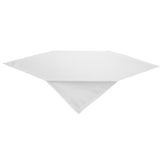PULSIVA Duk Rhône; 80x80 cm (BxL); Hvit; Kvadratisk; 2 Stykk / Forpakning