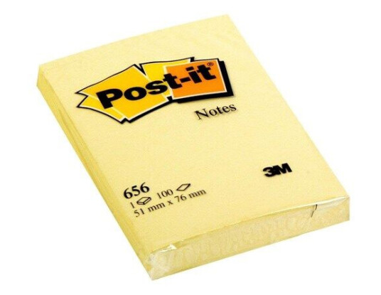 3M Post-it 656 notes 51 x 76 mm 100 sheets