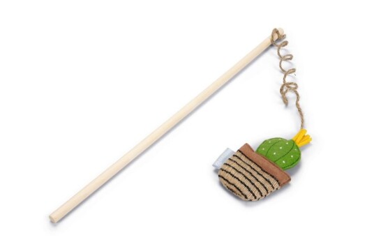 Fiskestang Ides Kaktus Med Kattemynte 40Cm Fiskestang Ides Kaktus Med Kattemynte 40Cm