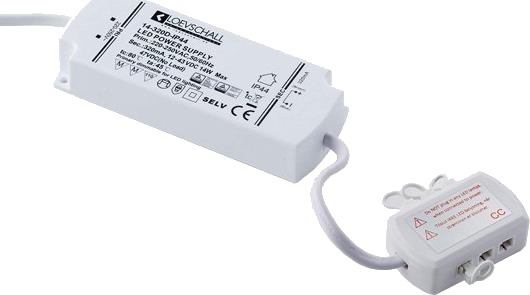 LED Driver 4,5-15W Dimbar m/Forgrener for 2-6 Stk ID-LED 350mA Spot LED Driver 4,5-15W Dimbar m/Forgrener for 2-6 Stk ID-LED 350mA Spot