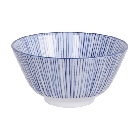Nippon Blue Rice Bowl Lines 12 cm