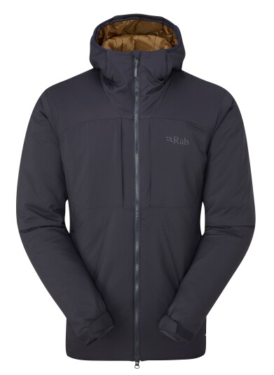 Rab Xenair Alpine Jacket Ebony Footprint M Rab Xenair Alpine Jacket Ebony Footprint M