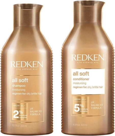 Redken All Soft Duo Set Shampoo 300 ml + Conditioner 500