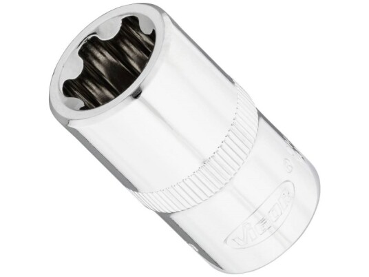 Vigor Vigor V7920-Ep18 E+ Profil Topnøgleindsats 1 Stk. Firkant, 1/2 (12,5 Mm)