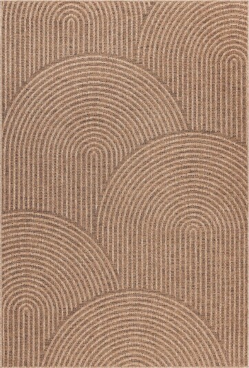 KM Home   Flatvevd teppe Natural   Natur