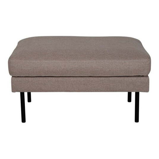 Venture Home Zoom puff, fotskammel svart, brun. 1666891-01-0 1666890-01-0