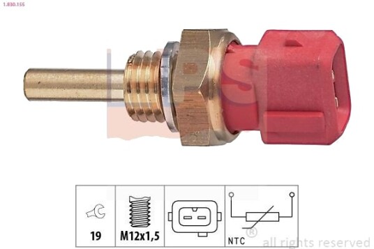 Sensor, motortemperatur EPS 1.830.155