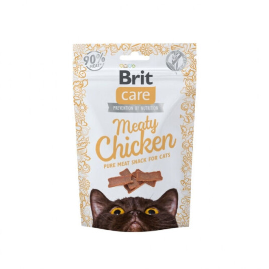 Brit Care Cat Snack Meaty Kylling 50 G