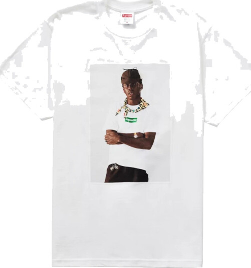 Supreme Herre Topper Hvit L, Supreme Herre Topper Hvit L,