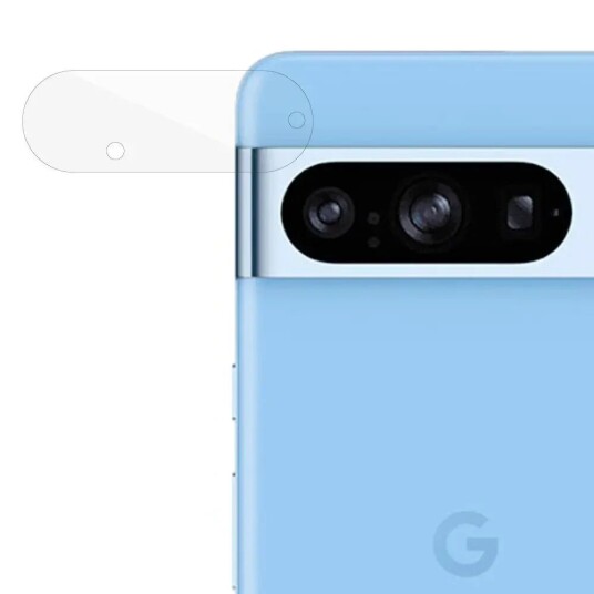 INCOVER Google Pixel 8 Pro Beskyttelsesglass til Kameralinse - Gjennomsiktig INCOVER Google Pixel 8 Pro Beskyttelsesglass til Kameralinse - Gjennomsiktig