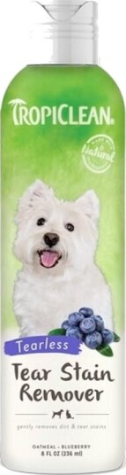 Tropiclean Tear Stain Remover Til Hund Og Katt 236 ml Tropiclean Tear Stain Remover Til Hund Og Katt 236 ml