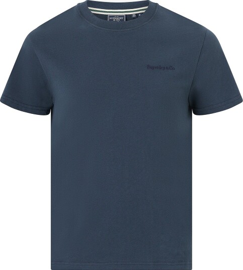 Superdry T skjorte Essential Company Logo Tee Blå