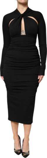 Dolce & Gabbana Dame Kjoler Svart S, Dolce & Gabbana Dame Kjoler Svart S,
