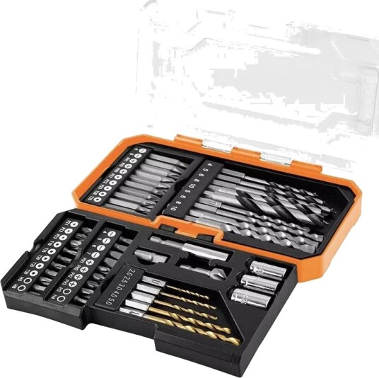 Neo Tools Bor- Og Bitsett 50 Deler