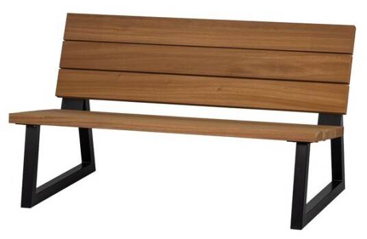 Woood Banco Loungesofa Outdoor Tre/Metall 1533407-02-0 1690143-01-0 Woood Banco Loungesofa Outdoor Tre/Metall 1533407-02-0 1690143-01-0